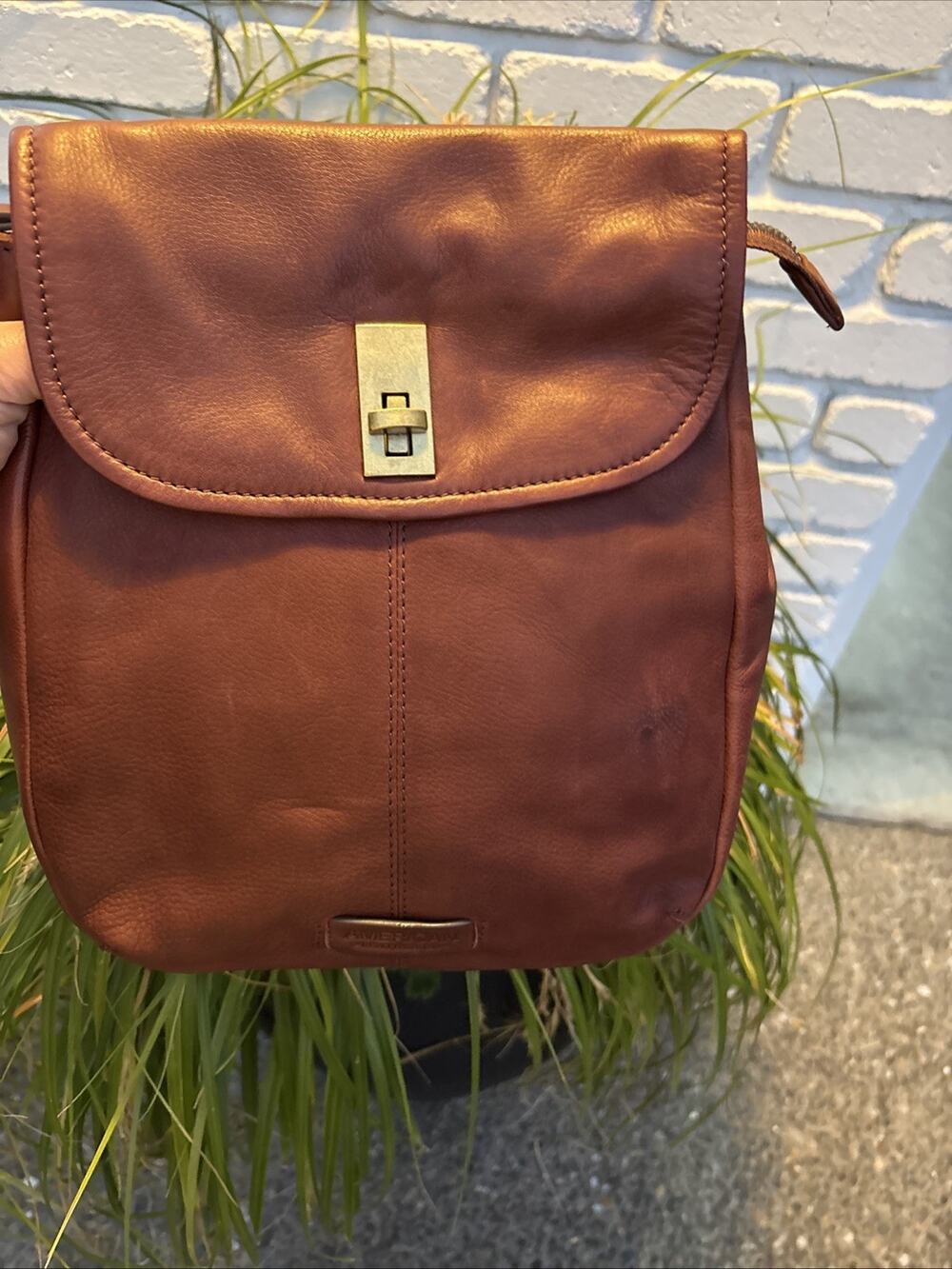 American Leather Company New!!! Brown, ButterySoft, Leather Backpack Purse